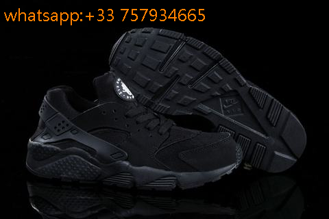 nike huarache homme argent