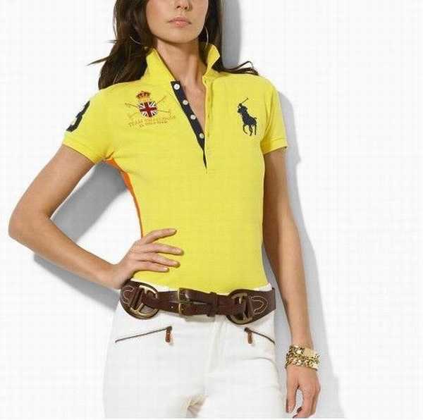 Cher Lauren Ralph Fiable Femme Polo polo Pas Et Rose xQdCoBWre